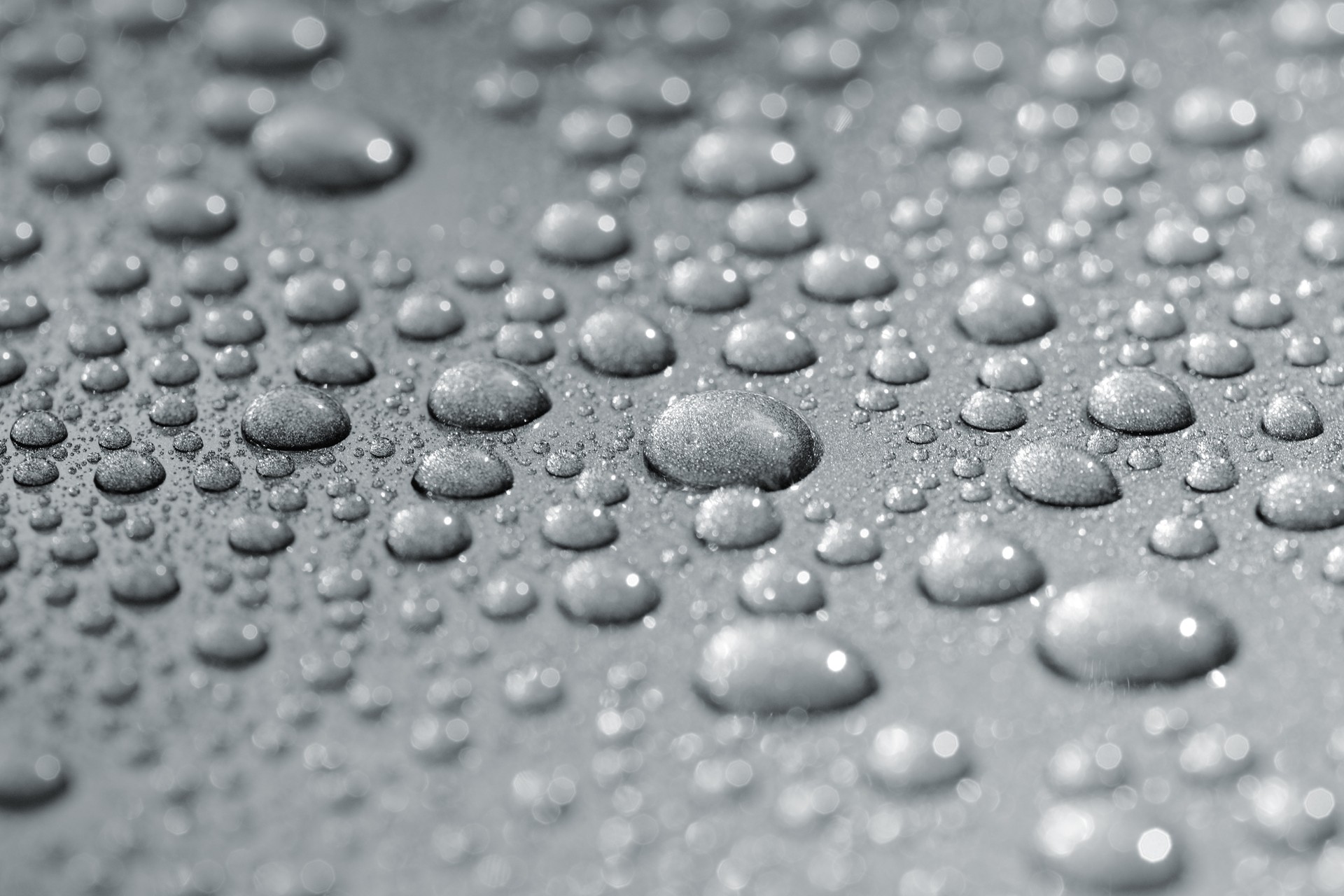 Droplets on car